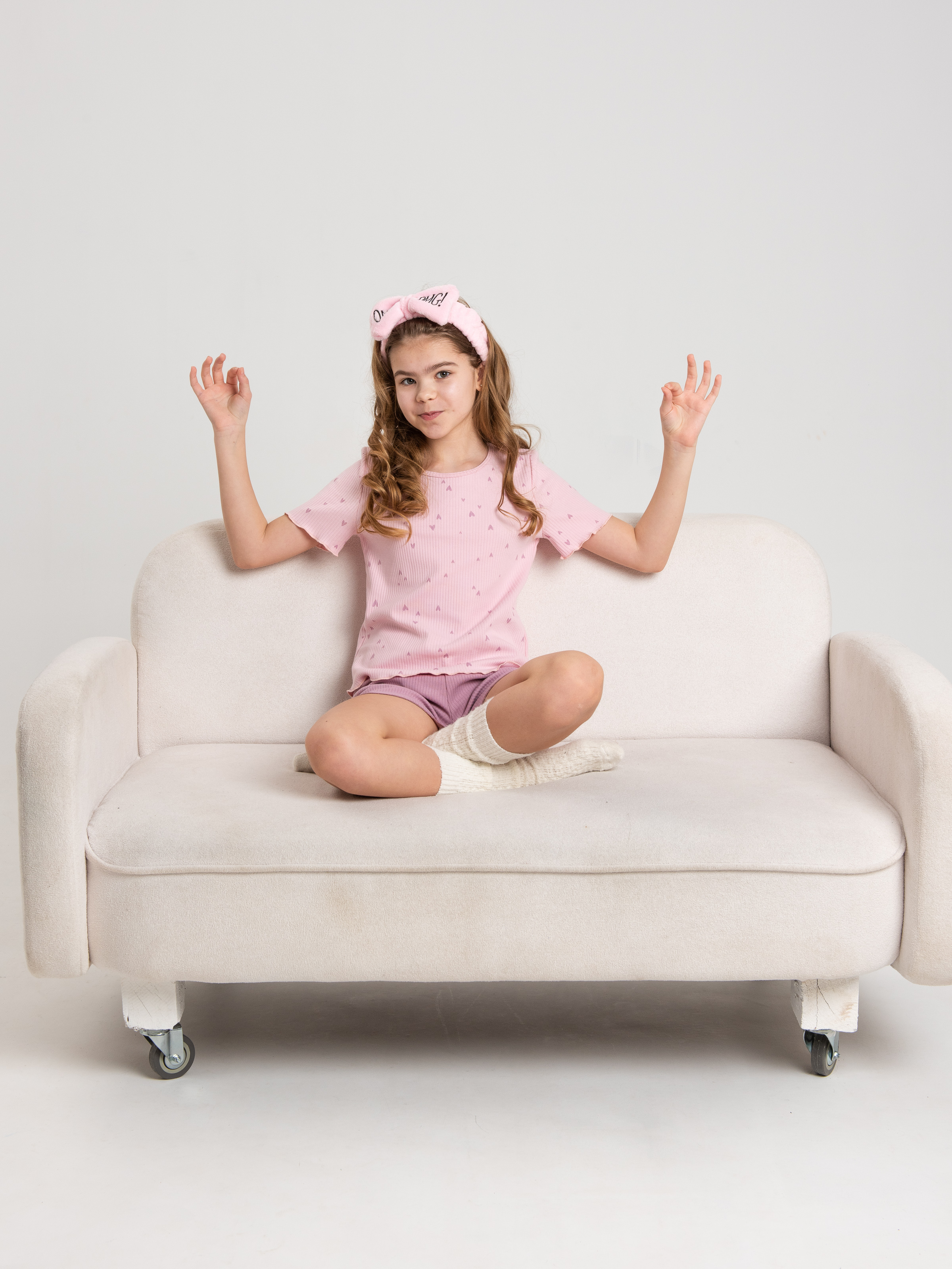 Пижама MiloTa КДЛ07/сердца - фото 4