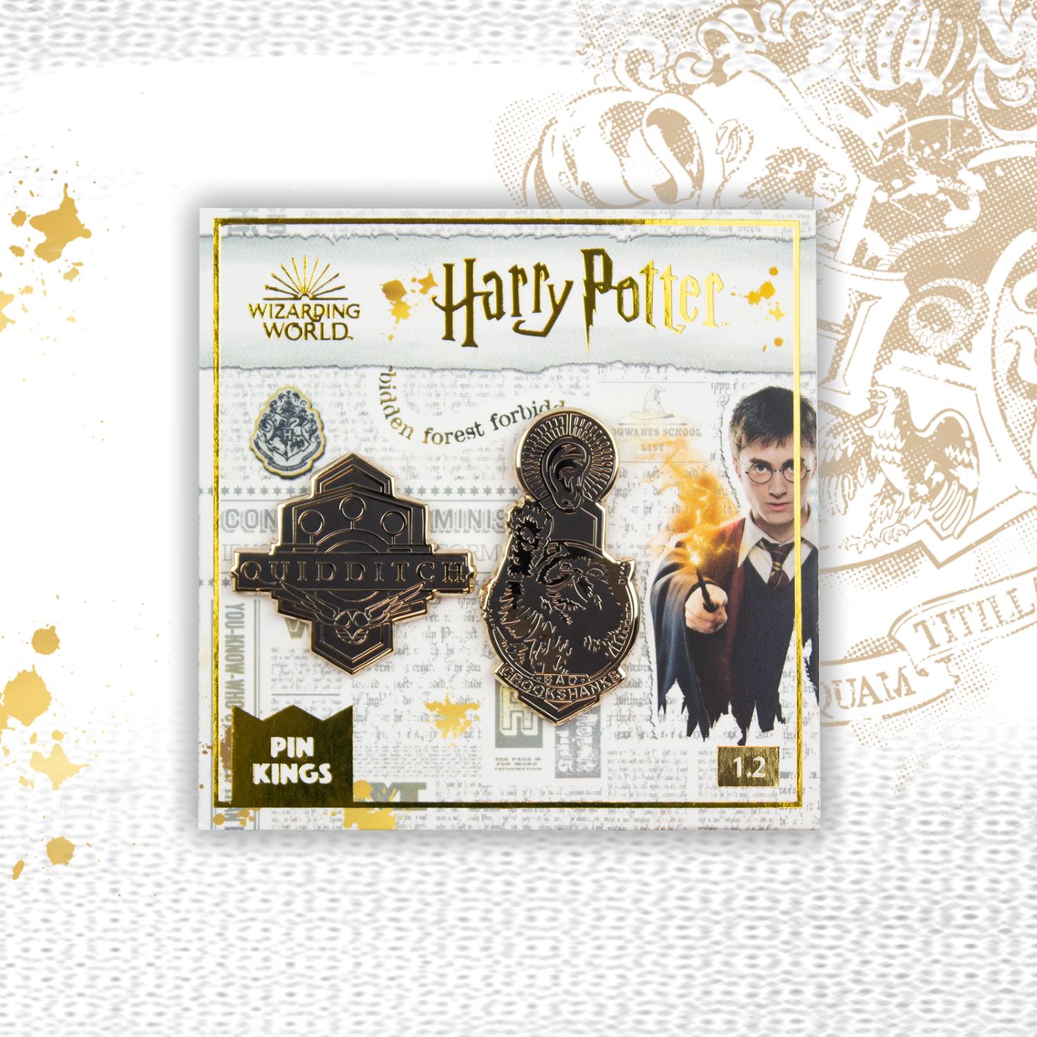 Значок Harry Potter Квиддич и Живоглот 2 шт. - фото 4