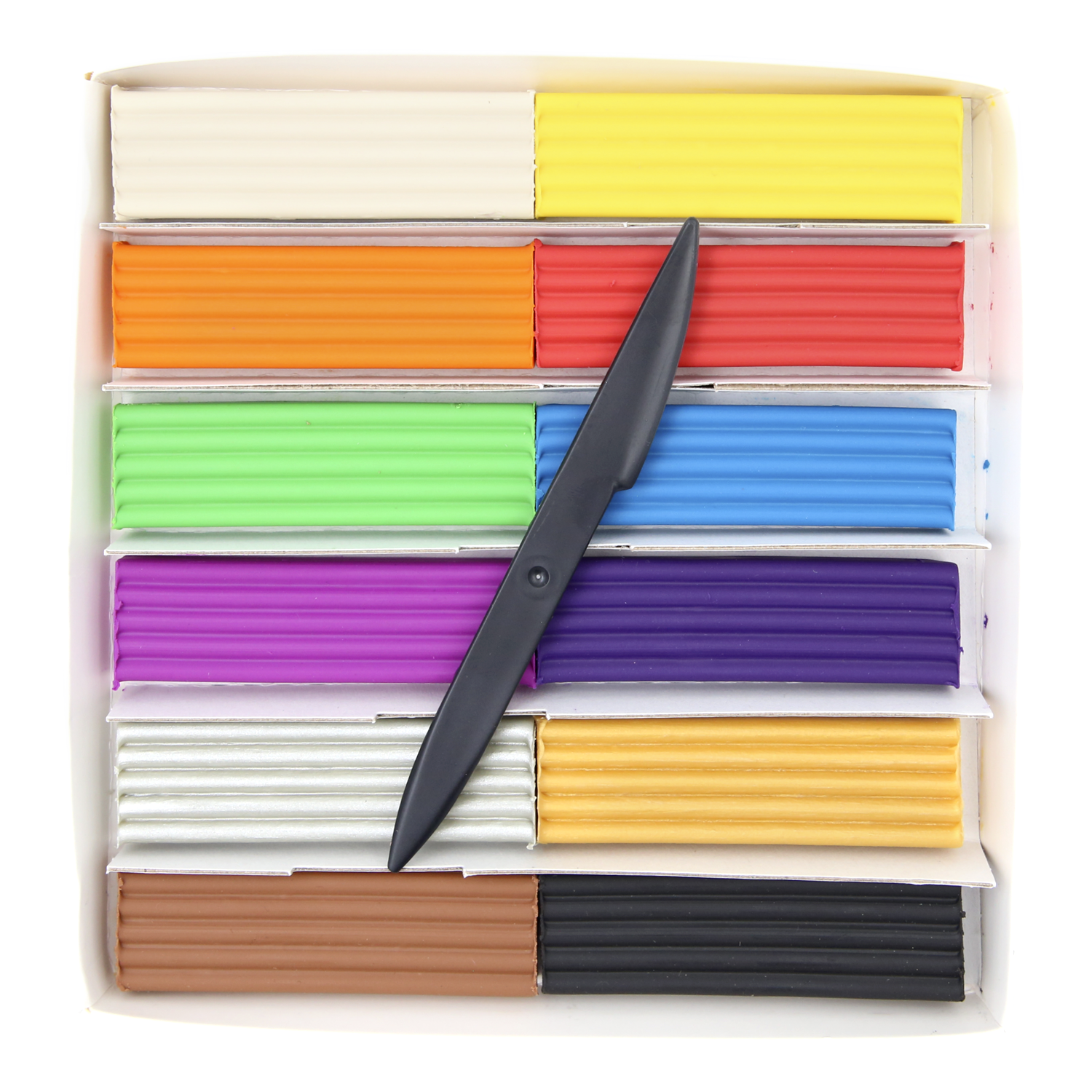 Пластилин Луч Фантазия 12 цв. - фото 2