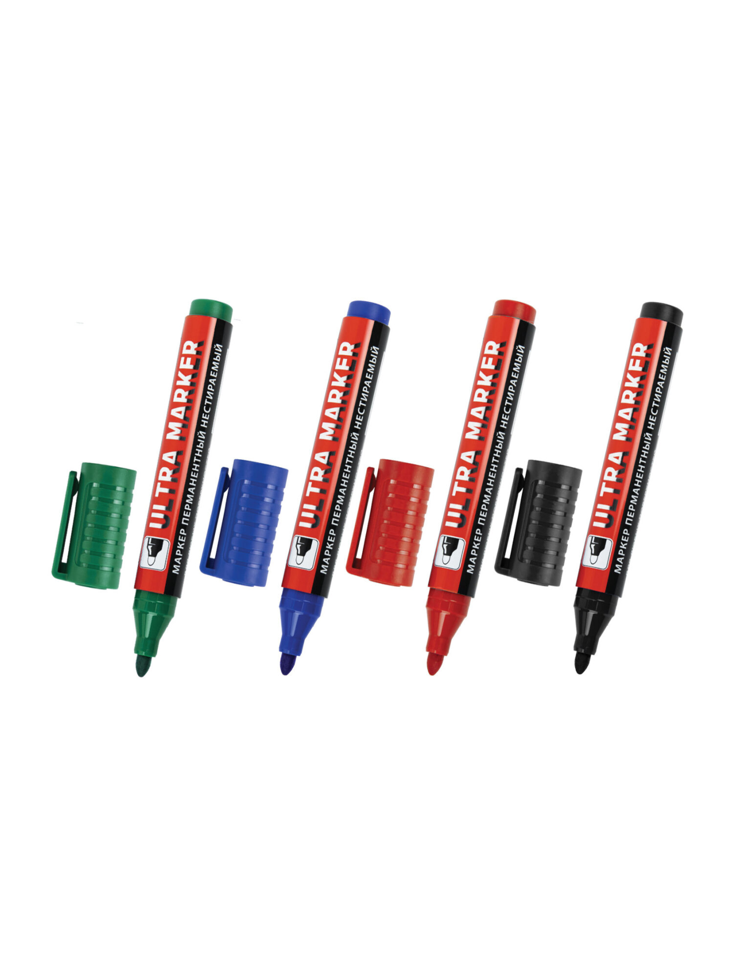 Маркеры Brauberg 4 шт. - фото 10