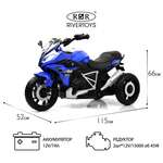 Электромобиль RIVERTOYS Z333ZZ-BLUE