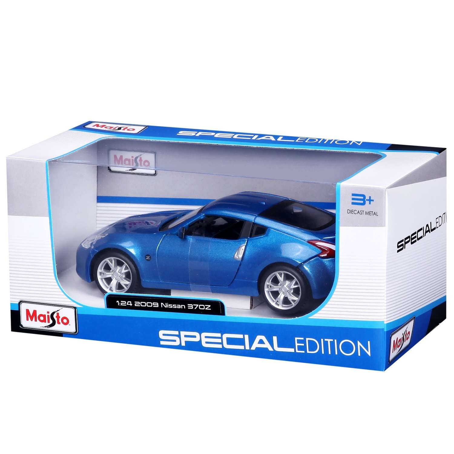 Автомобиль MAISTO Nissan 370Z 1:24 синий 31200_ - фото 6