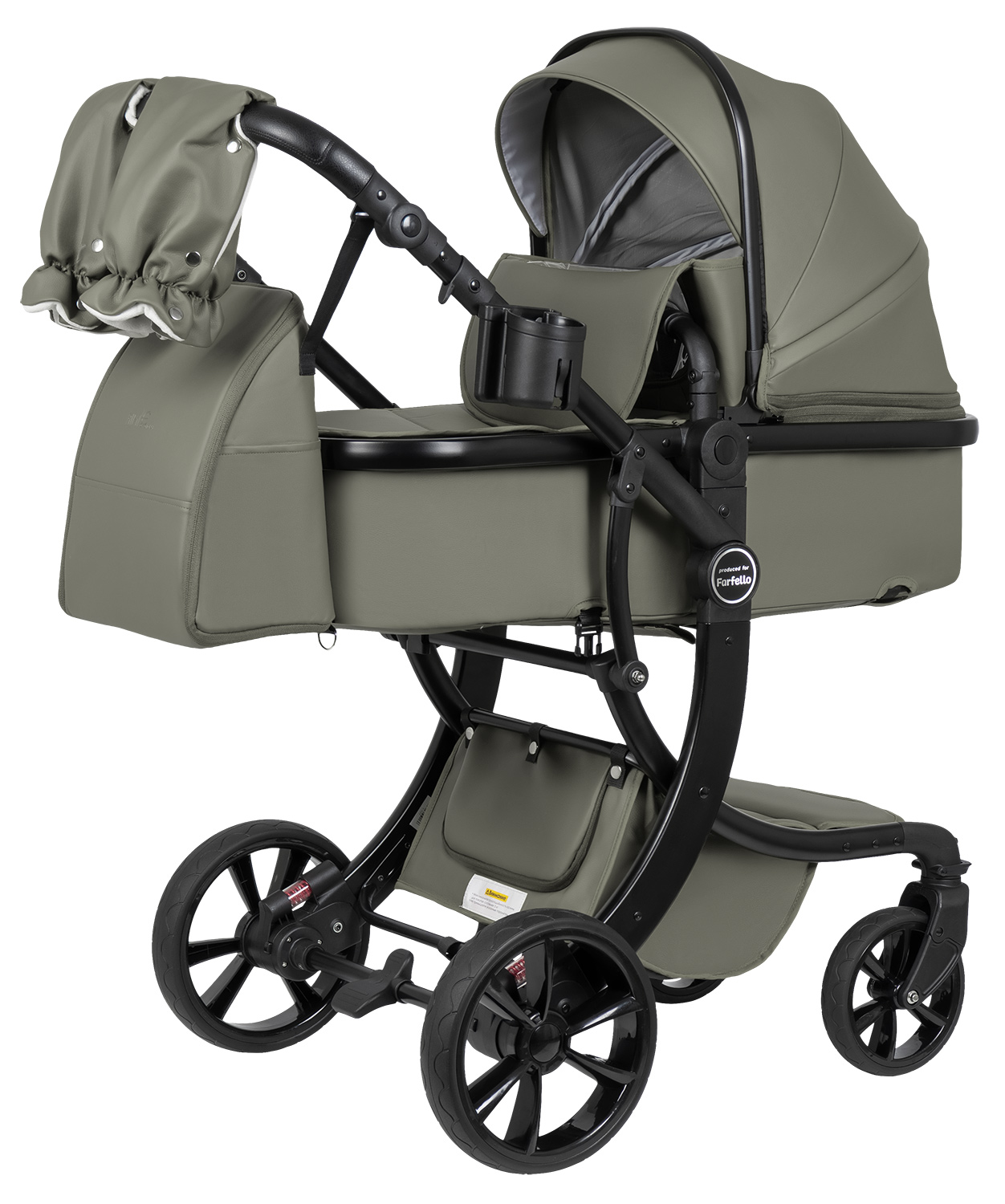 Коляска трансформер Aimile Adventurer хаки - фото 16