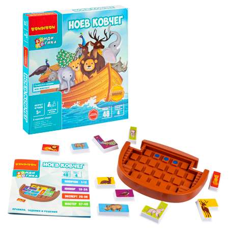 Настольная игра Bondibon логическая НОЕВ КОВЧЕГ
