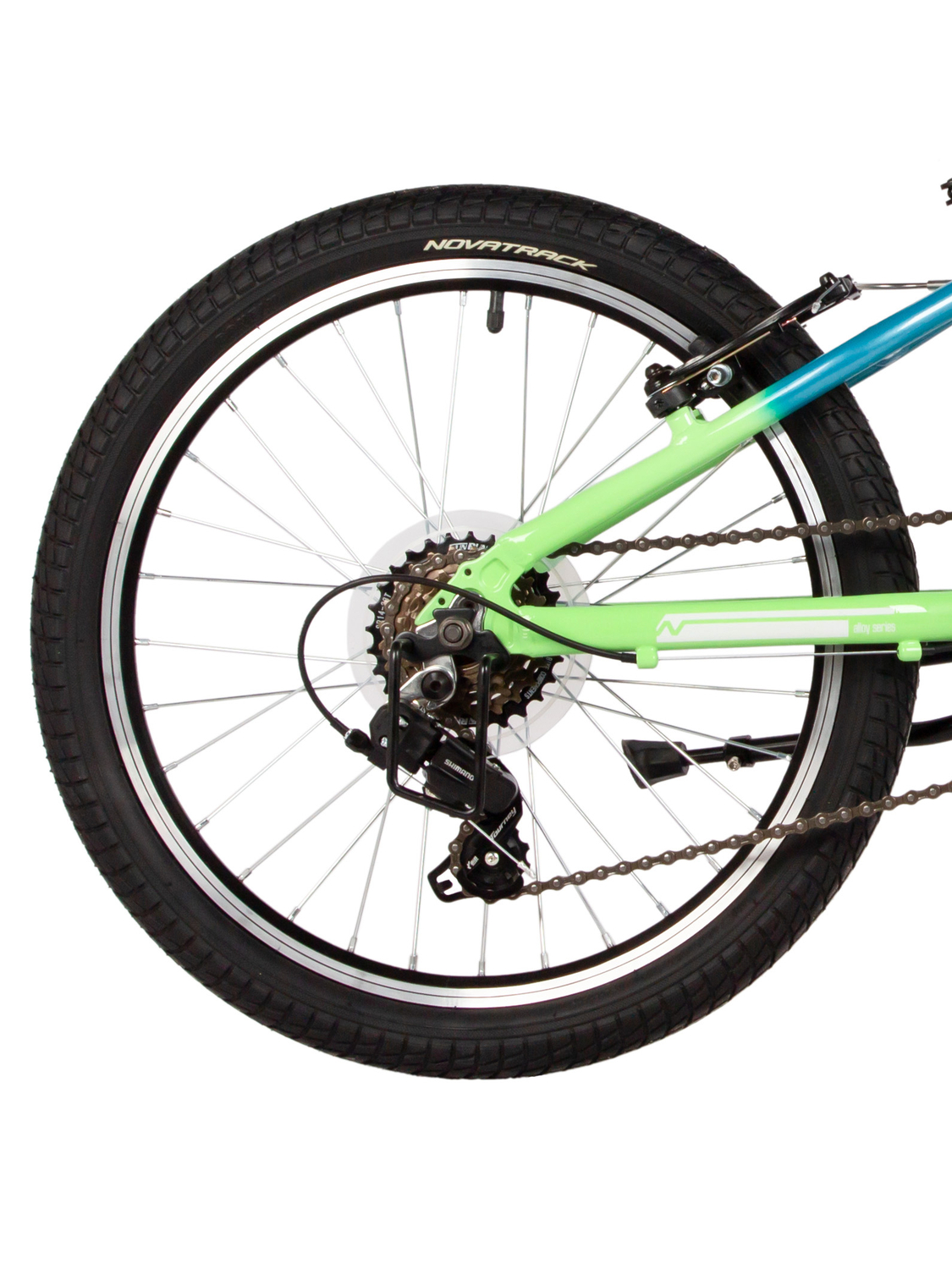 Двухколесный велосипед Novatrack 20 дюймов - фото 12