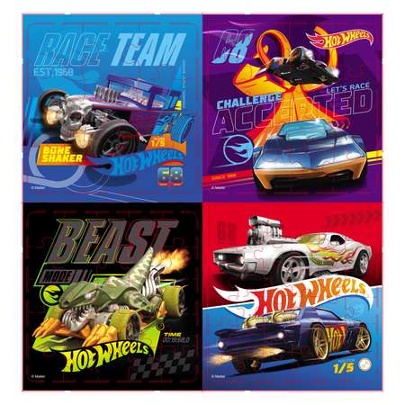 Пазл ORIGAMI Hot Wheels классический в ассортименте