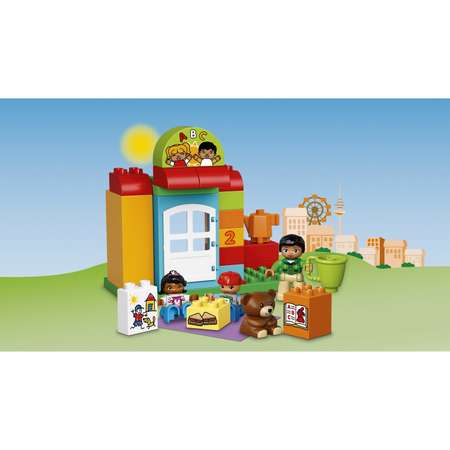 Конструктор LEGO DUPLO Детский сад блочный