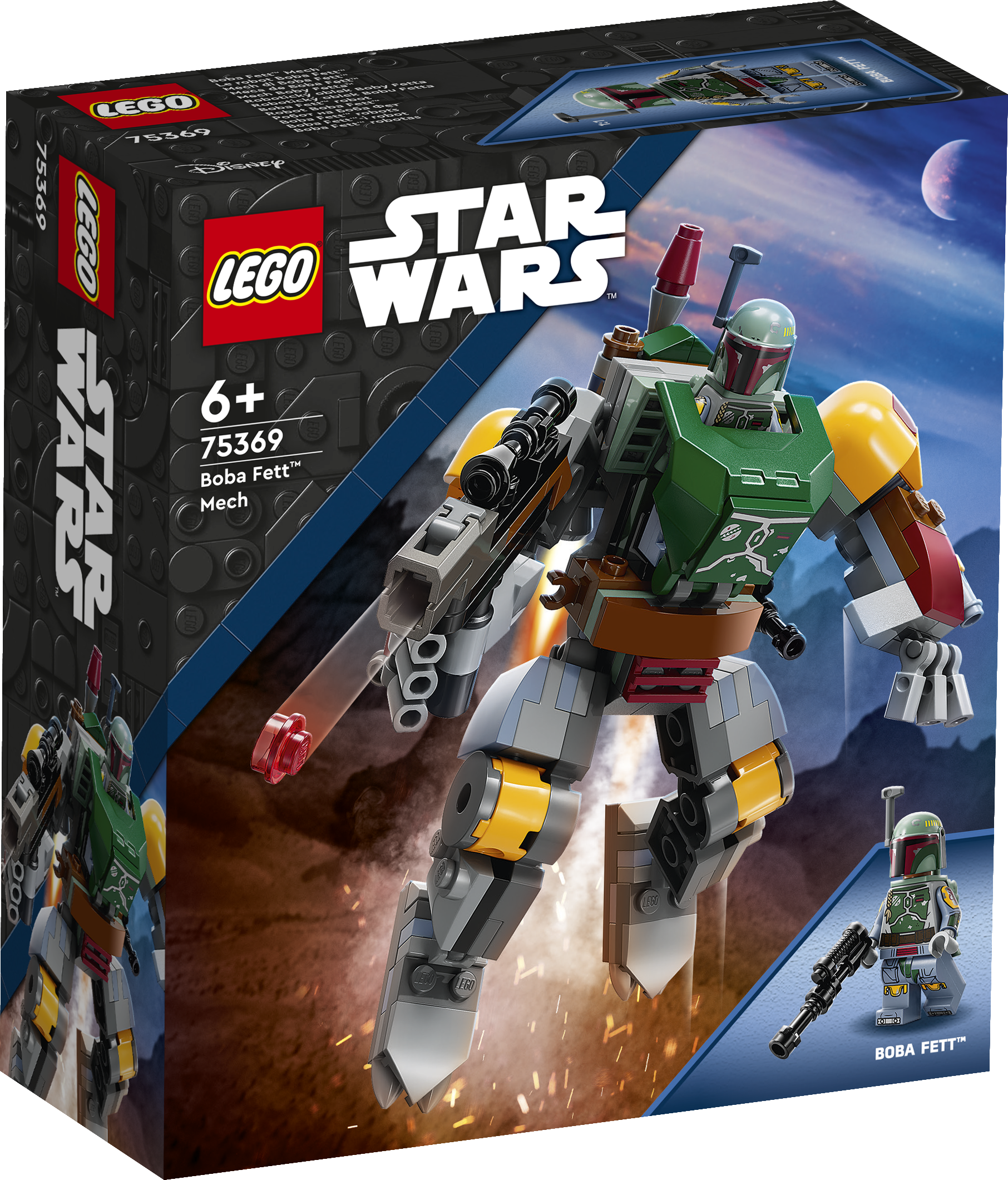 Конструктор LEGO Star Wars Boba Fett Mech блочный - фото 11