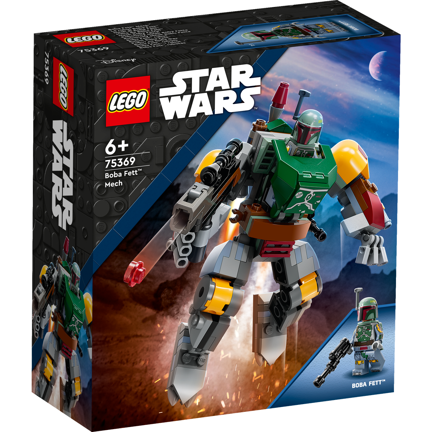 Конструктор LEGO Star Wars Boba Fett Mech 155 дет. - фото 11