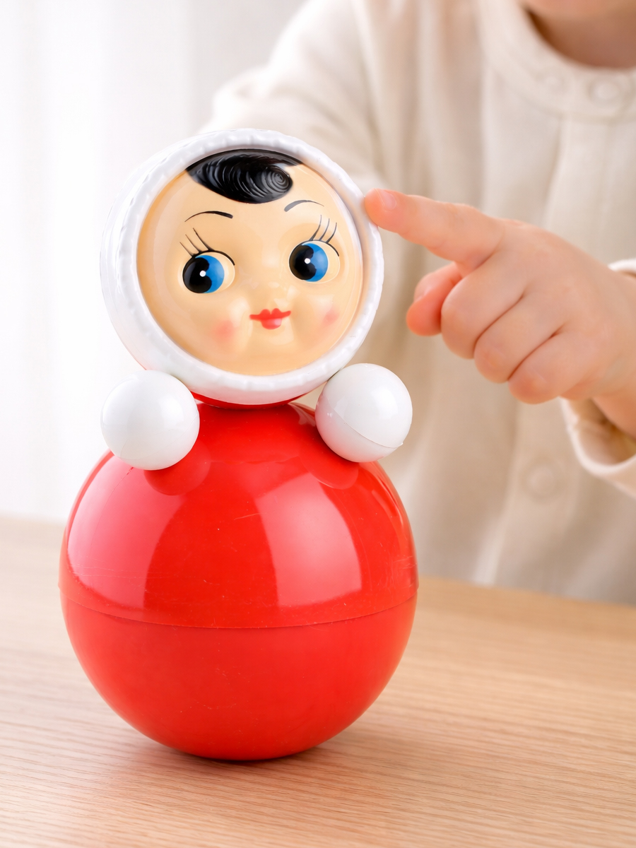 Игрушка неваляшка Маша средняя Эко - фото 4