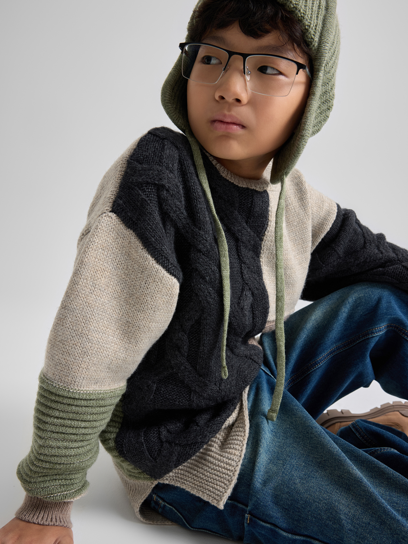 Свитер Happy Baby 88610-1_grey-beige - фото 6