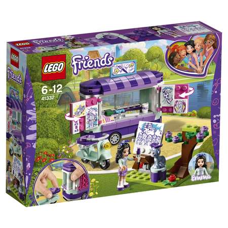 Конструктор LEGO Friends Передвижная мастерская Эммы блочный