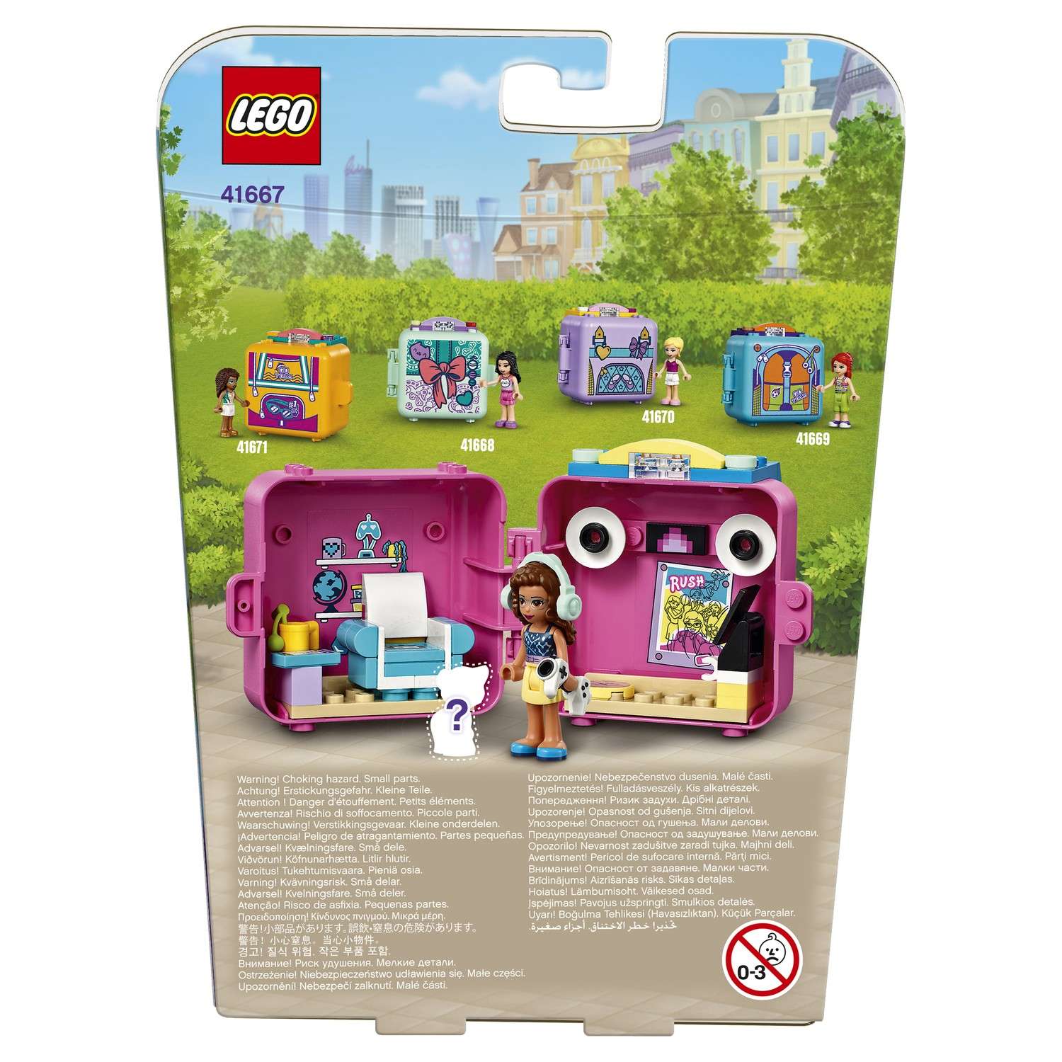 Конструктор LEGO Friends Кьюб Оливии для игр сборная игровая модель - фото 3