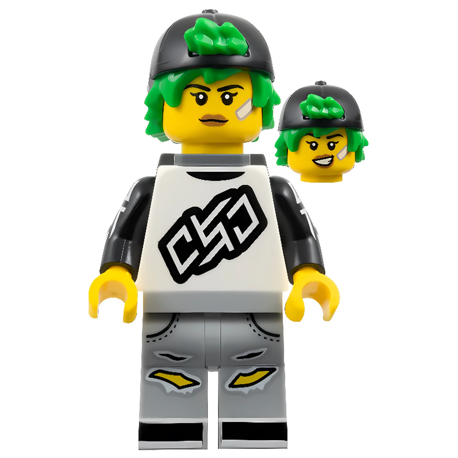 Фигурка LEGO Longboarder Series 27 - фото 1