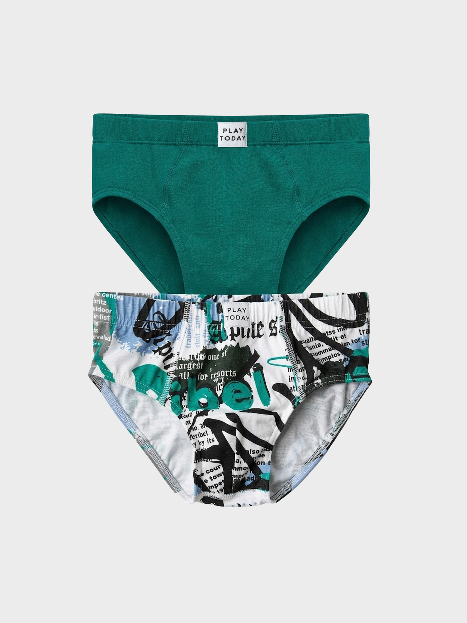 Изображение товара Трусы-брифы PlayToday 122 набор 2 шт хлопковый трикотаж для мальчика подростка