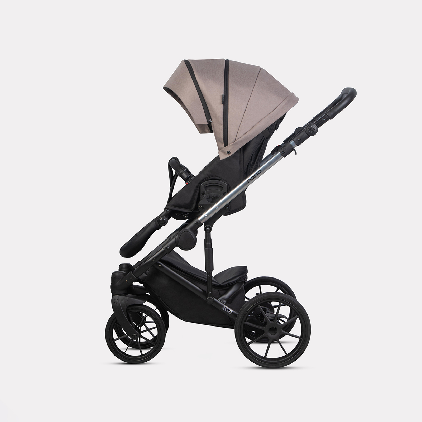 Коляска 2в1 Riko Nano Thermo бежевый - фото 5