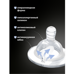 Пустышка Twistshake силикон классическая от 0 мес. 2 шт.