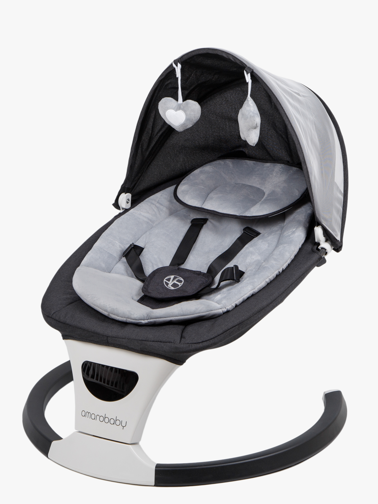 Качели Amarobaby Teddy swing черный - фото 27