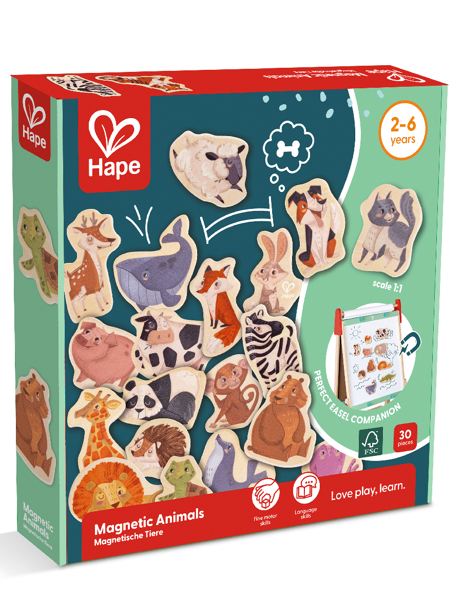 Магнитная мозаика Hape Зверики - фото 5