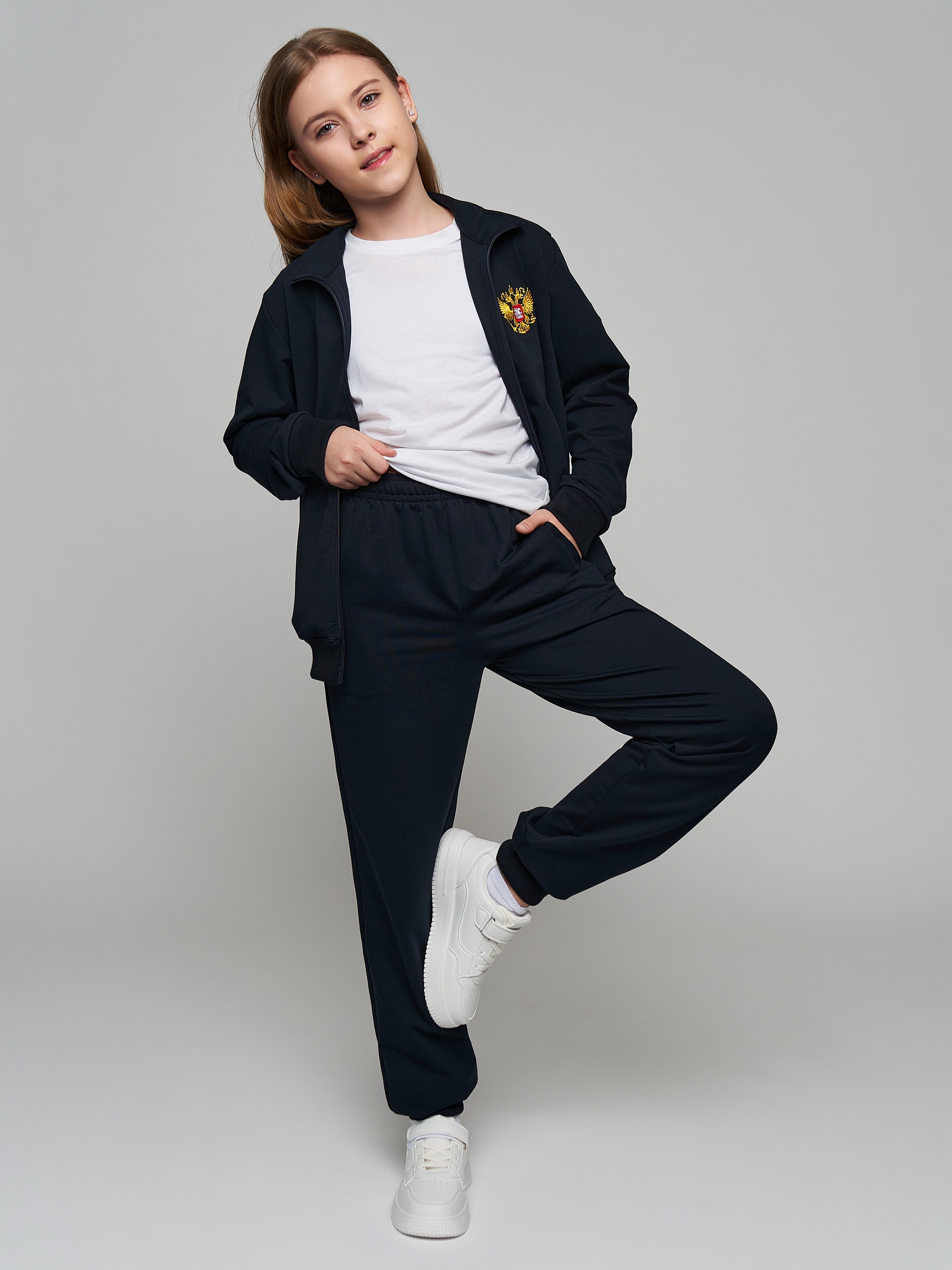 Спортивный костюм RODOS М-323/синий - фото 37