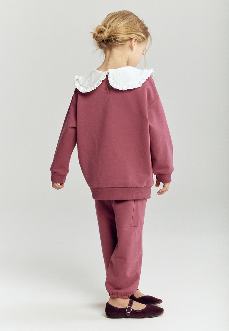 Брюки artie W25M10BR-1433D/бордовый - фото 4