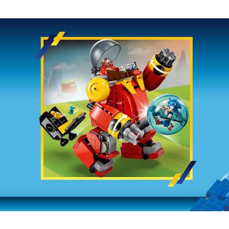 Конструктор LEGO Sonic the Hedgehog Sonic vs Dr. Eggman Death Egg блочный