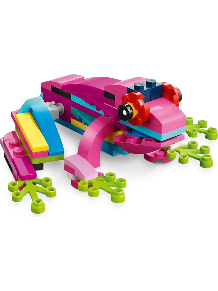Конструктор LEGO Creator Экзотический розовый попугай 253 дет. - фото 3