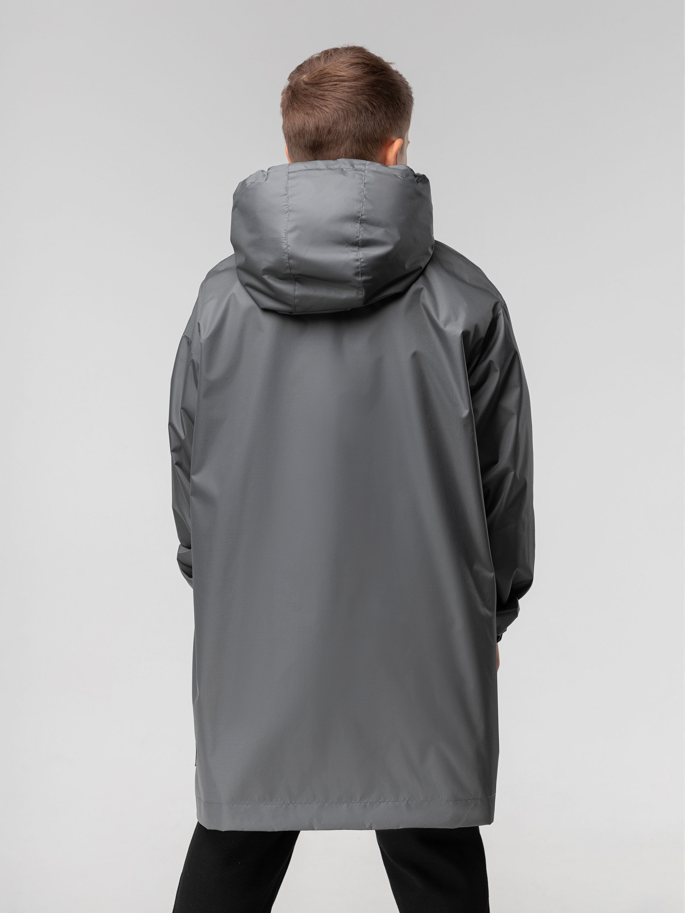 Плащ Bodo 49-8U_темно-серый - фото 7