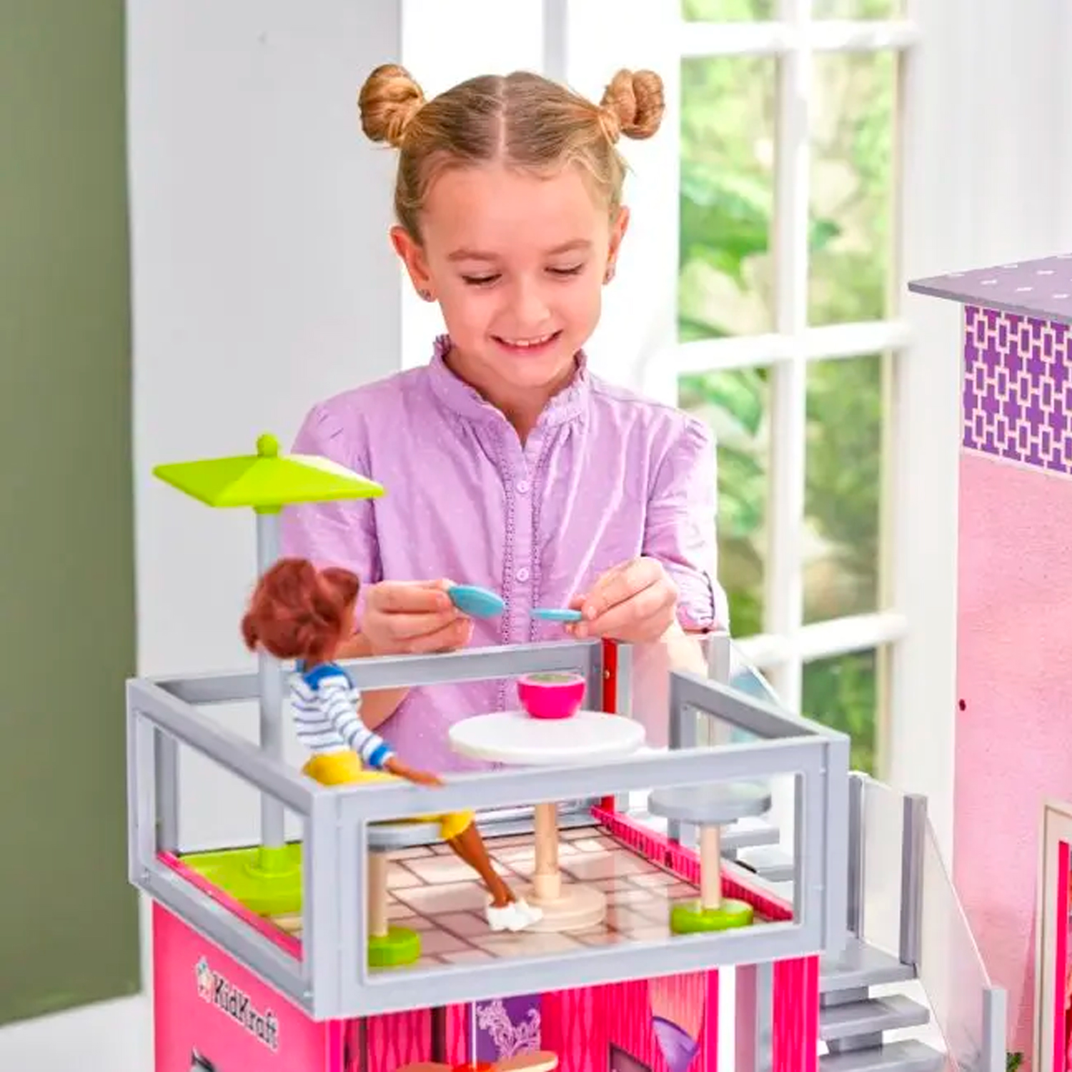 Домик для кукол KidKraft с мебелью 65833_KE - фото 6