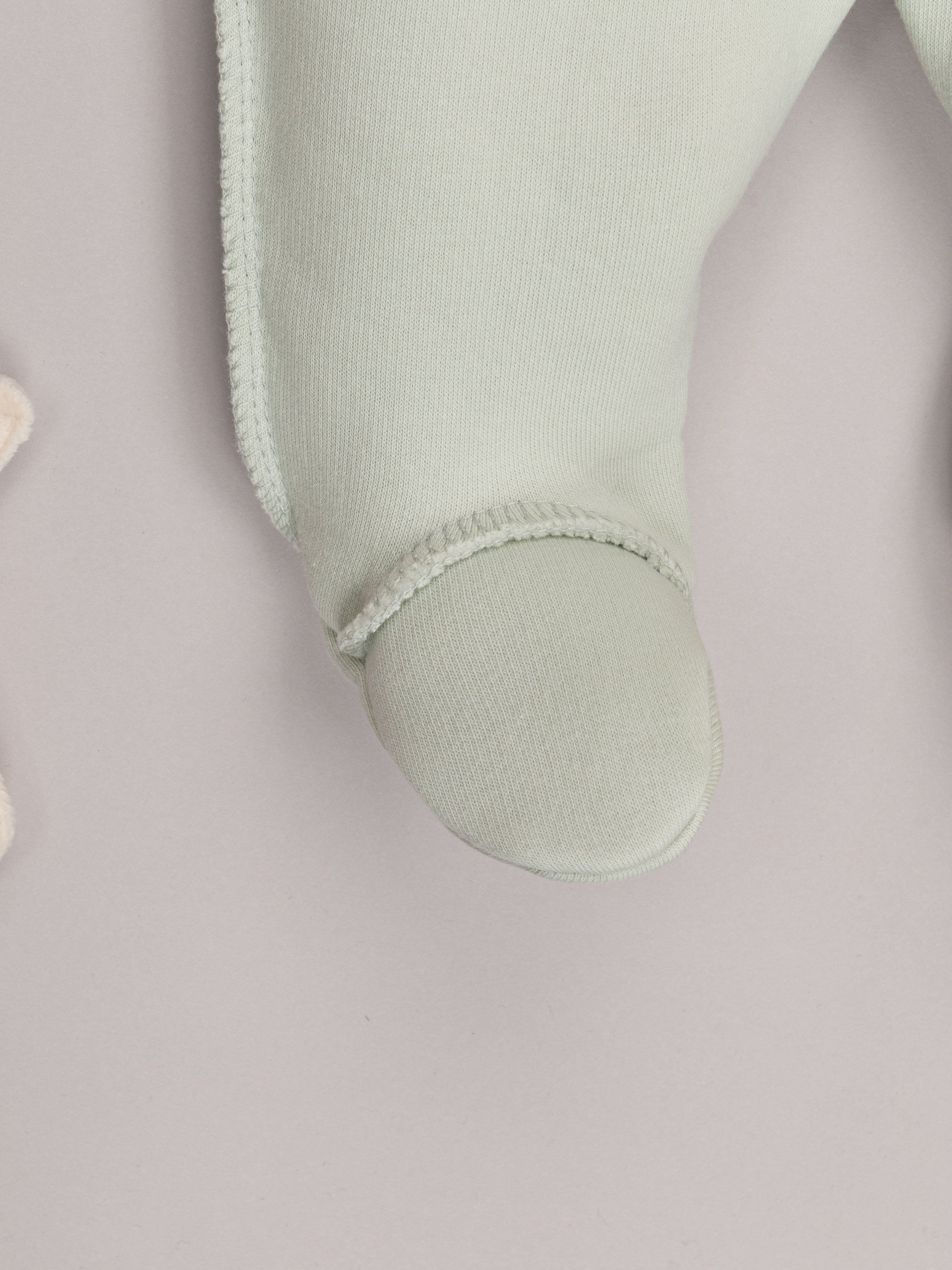 Комбинезон ТРИЯ 1131 футер 3-х нитка зелен пастель - фото 6