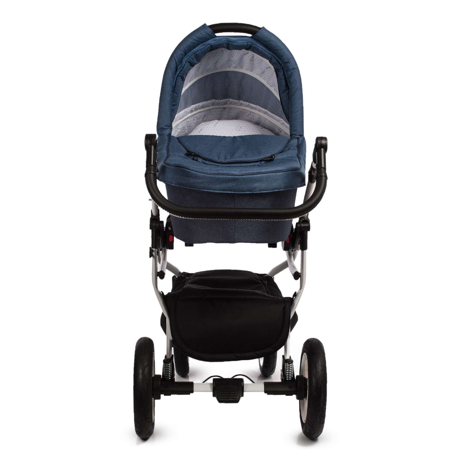 Коляска 2в1 Babyton Dizzy Dark blue-Blue - фото 12