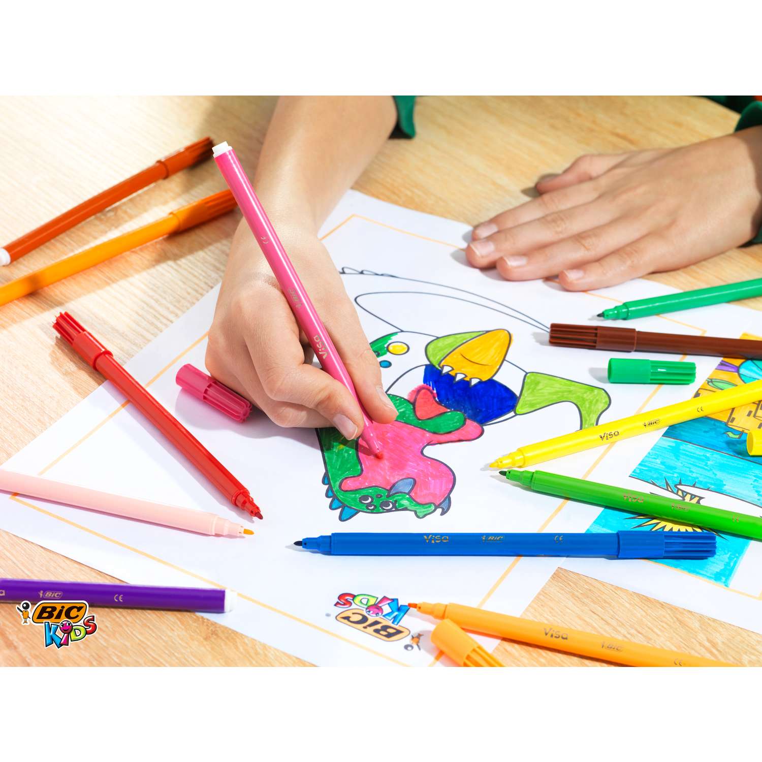 Фломастеры BIC Kids 12 цв. - фото 7