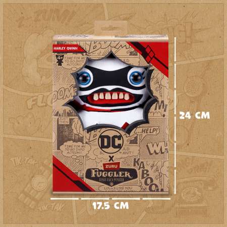 Игрушка мягкая FUGGLER Харли Квинн DC 24см 15709A