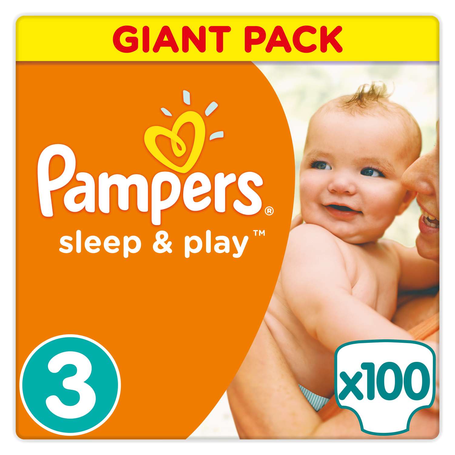 Подгузники Pampers Sleep and Play 3 (5-9 кг) 100 шт. - фото 1