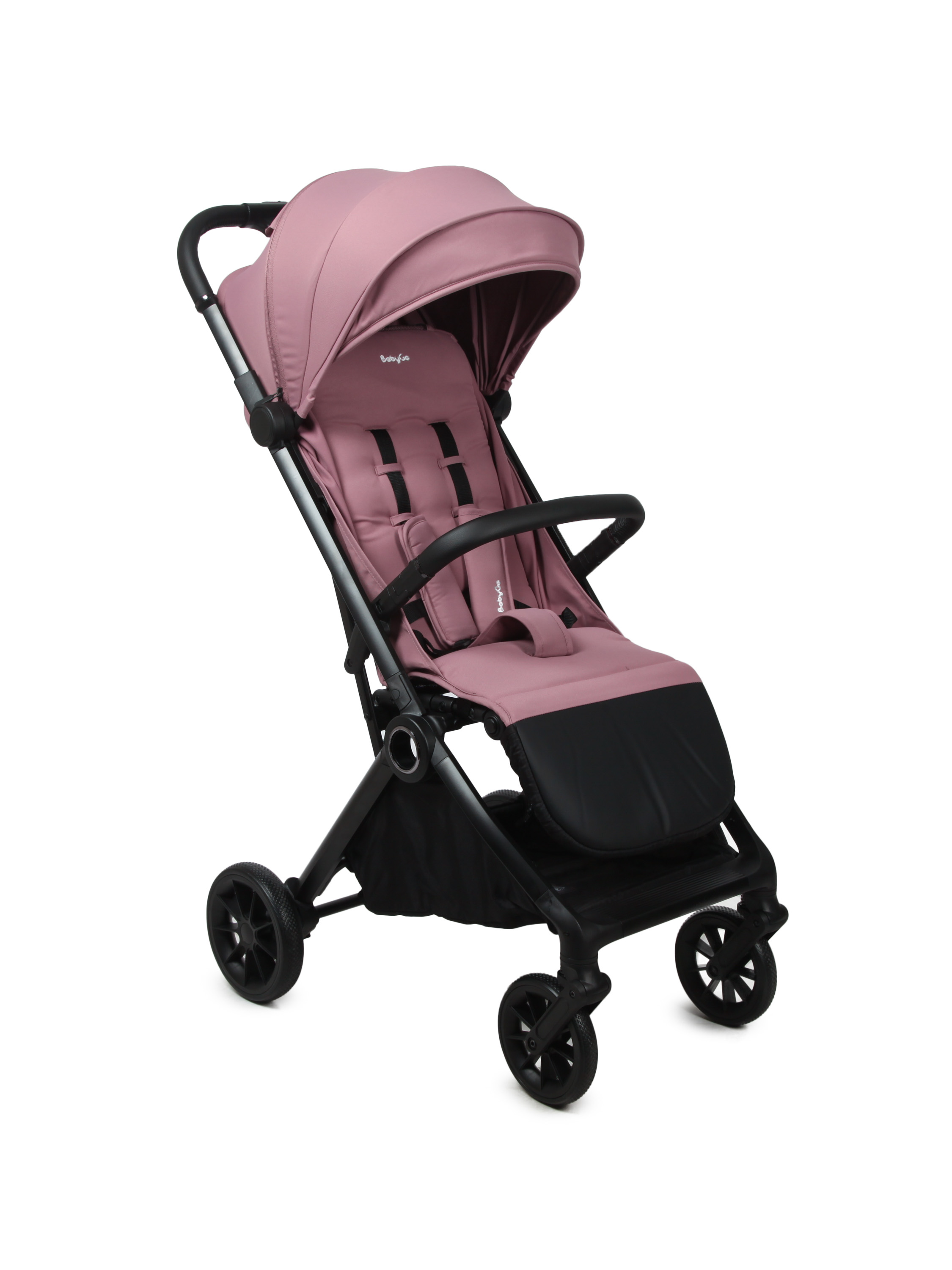 Коляска прогулочная BabyGo Mira Pink L5 - фото 2