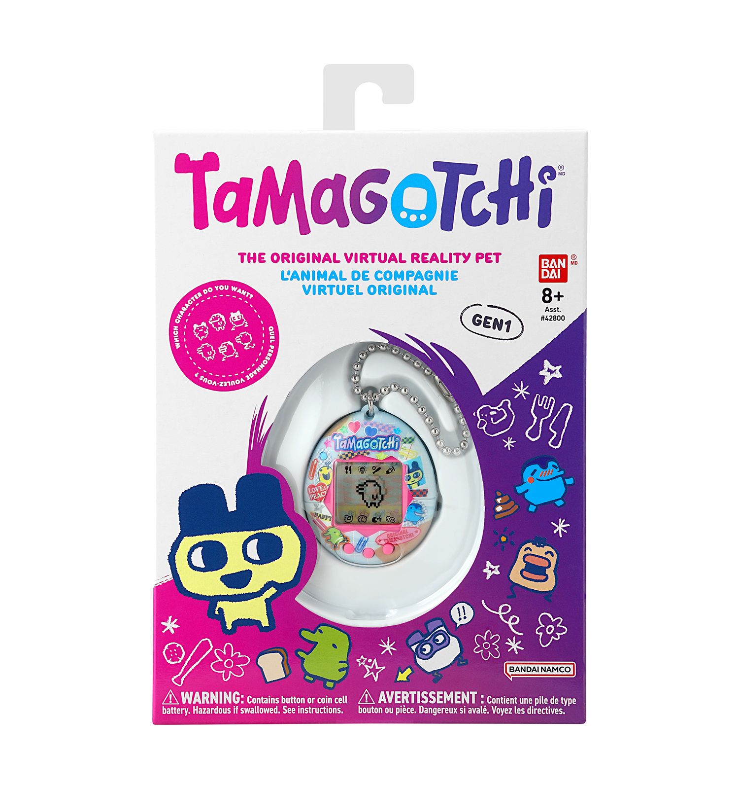 Фигурка Tamagotchi Тама Коллаж Ориджинал - фото 1