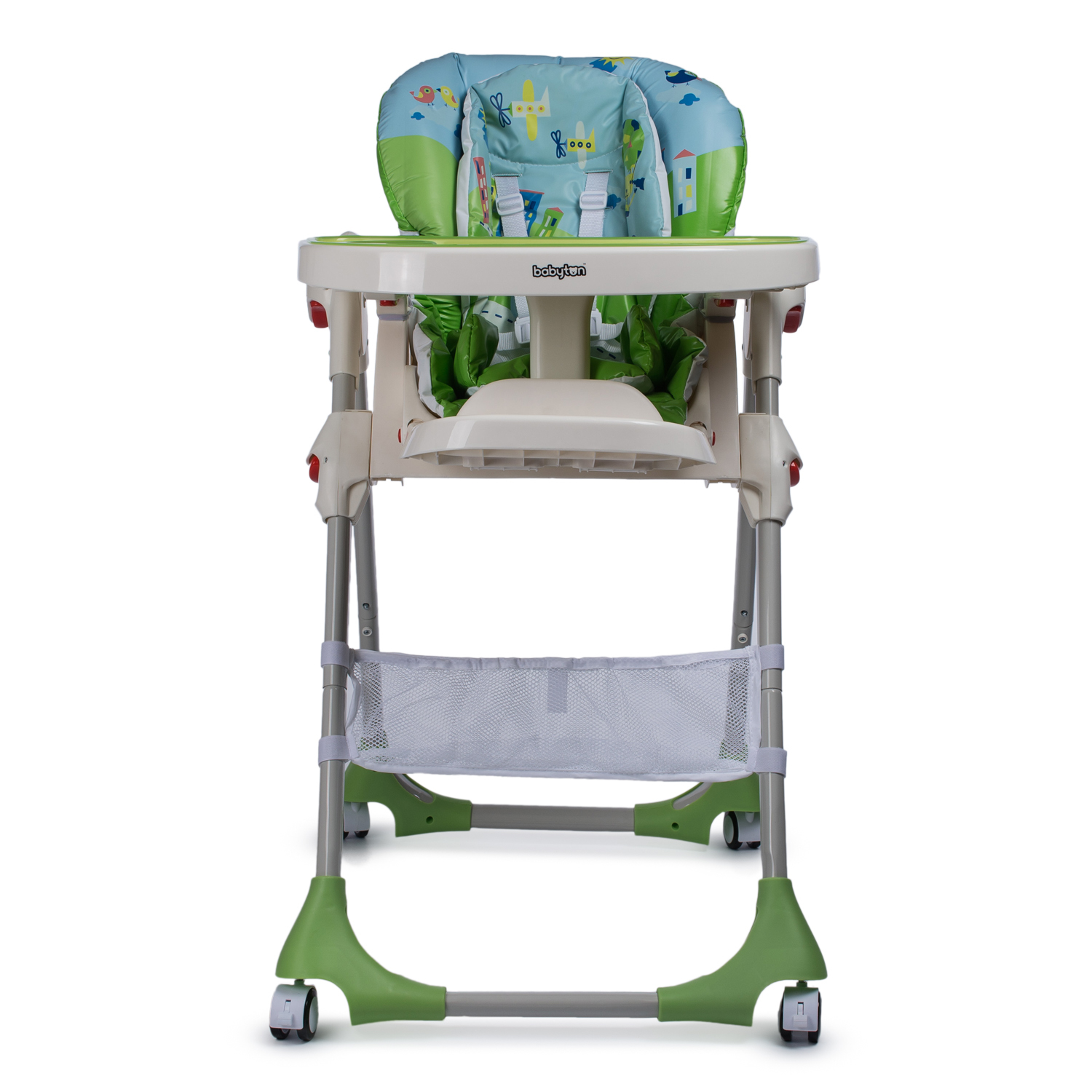 Стульчик для кормления Babyton Tasty Green классический - фото 8