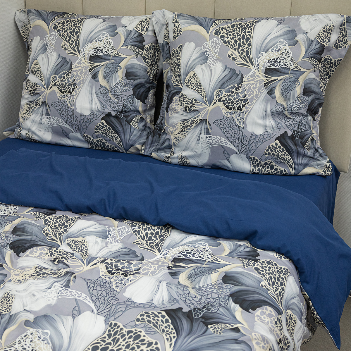 Комплект постельного белья MCotton евро Мичела 4 предм. - фото 3