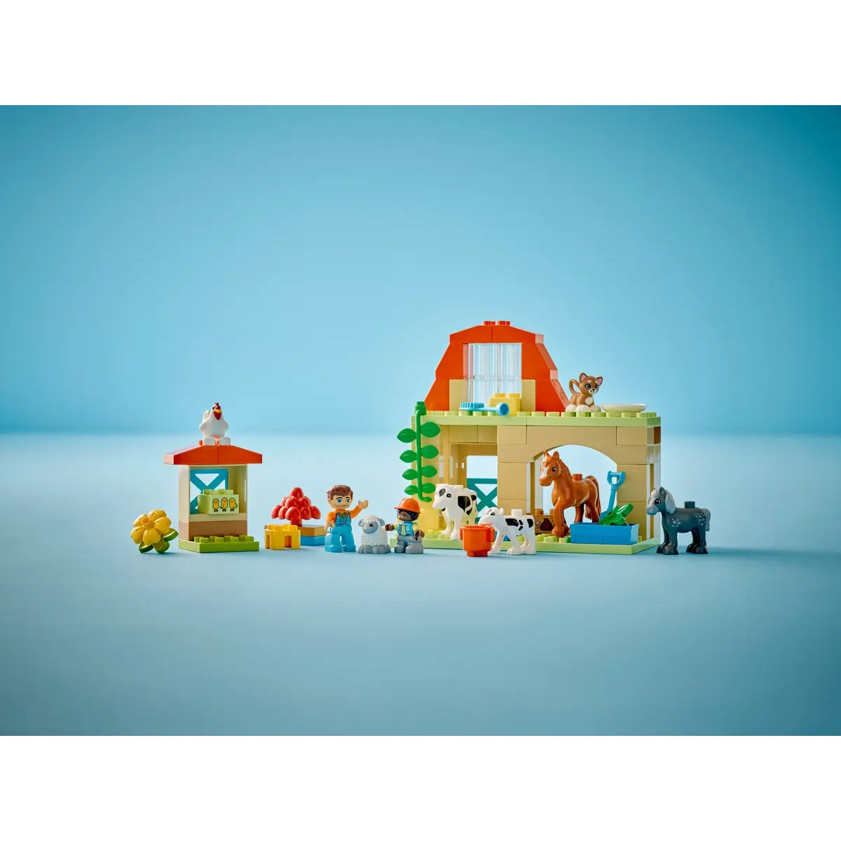 Конструктор LEGO DUPLO Уход за животными на ферме 74 дет. - фото 13