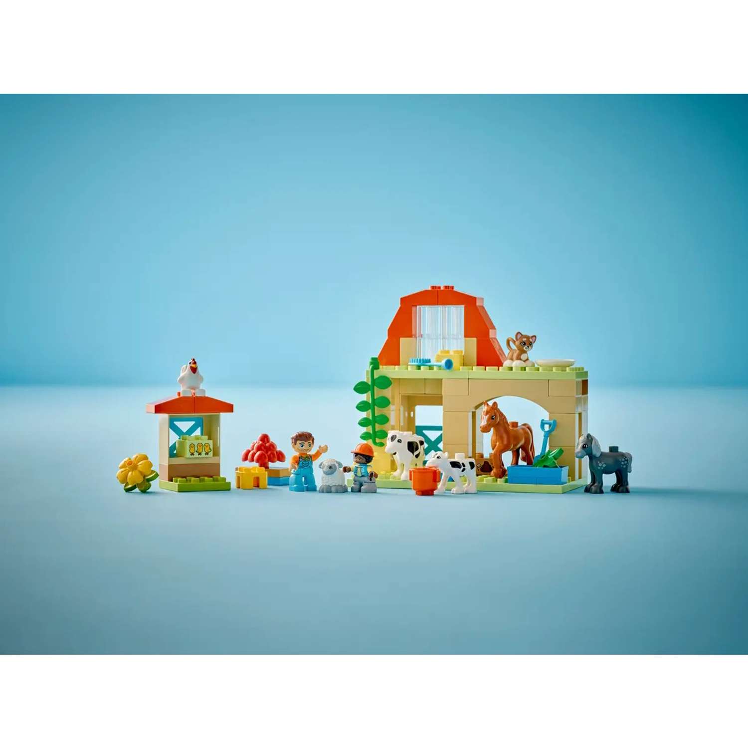 Конструктор LEGO DUPLO Уход за животными на ферме 74 дет. - фото 13