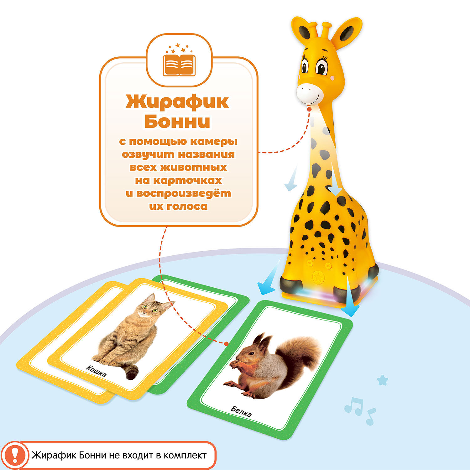 Настольная игра BertToys Первые животные - фото 4