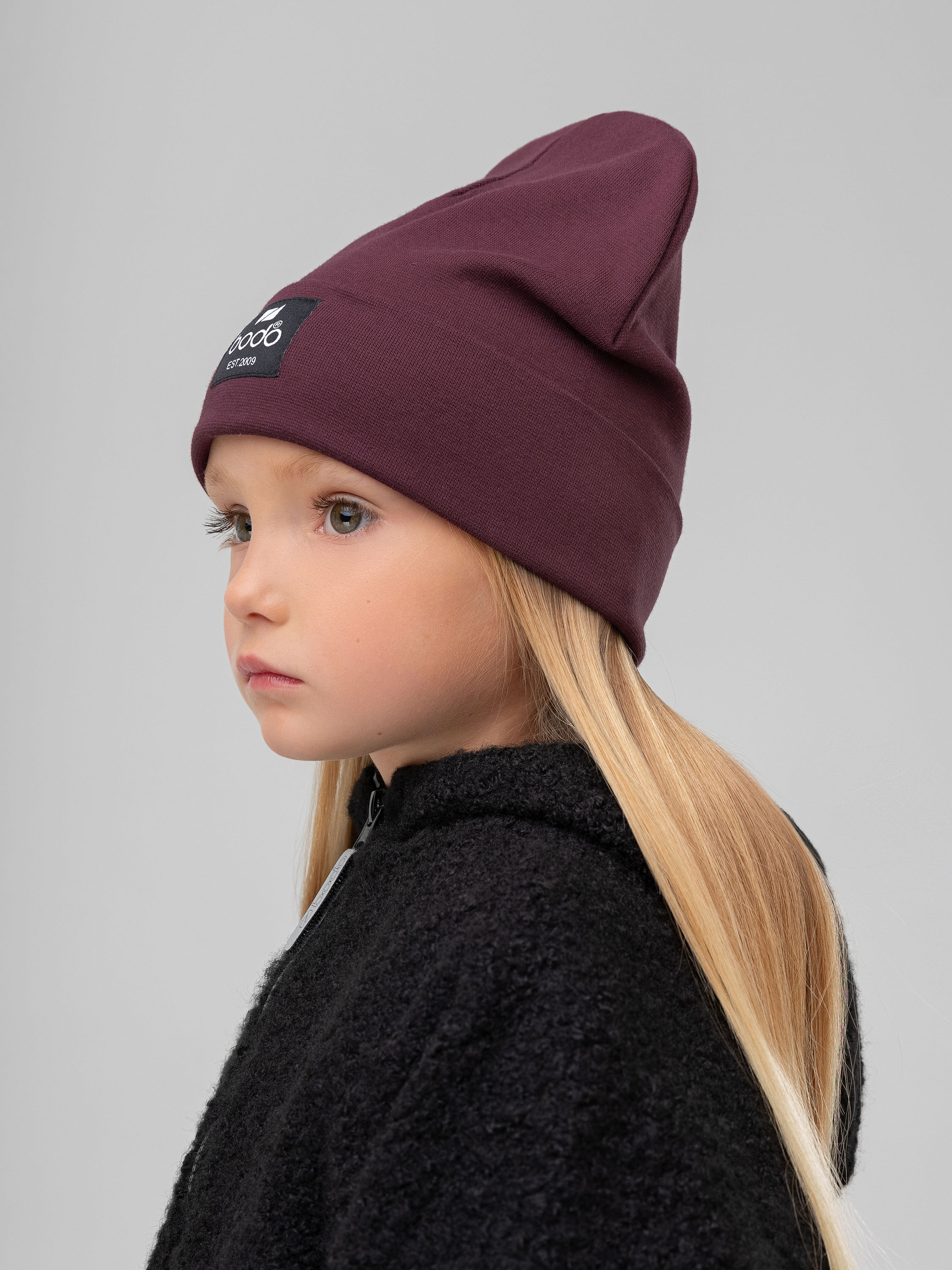 Шапка Bodo 10-278MU_сливовый - фото 2