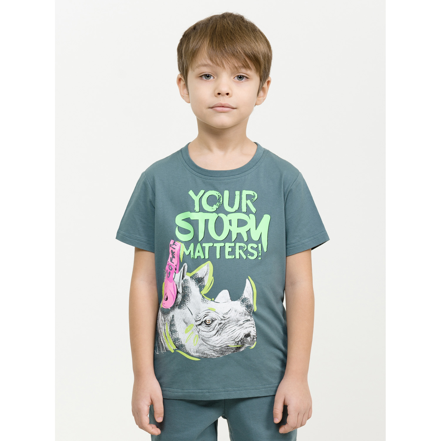 Футболка Pelican BFT3265/1/Серый(40) - фото 1