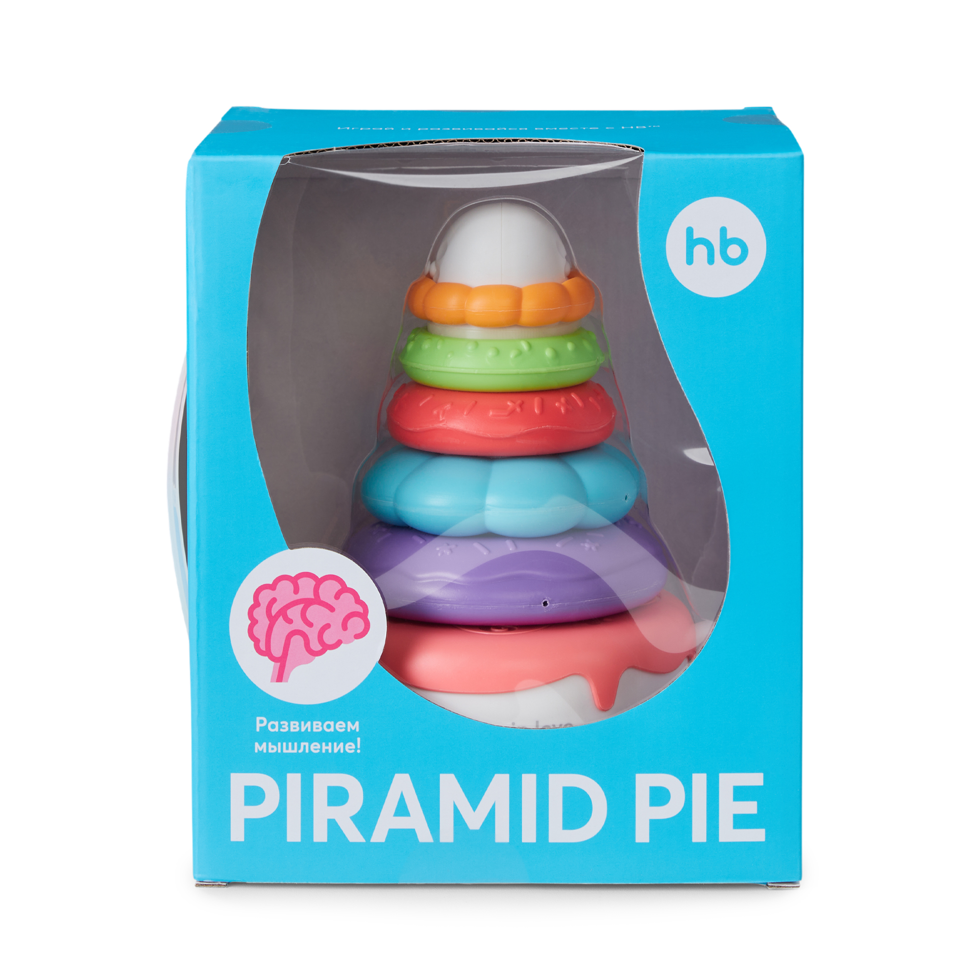 Игрушка Happy Baby пирамидка - фото 7