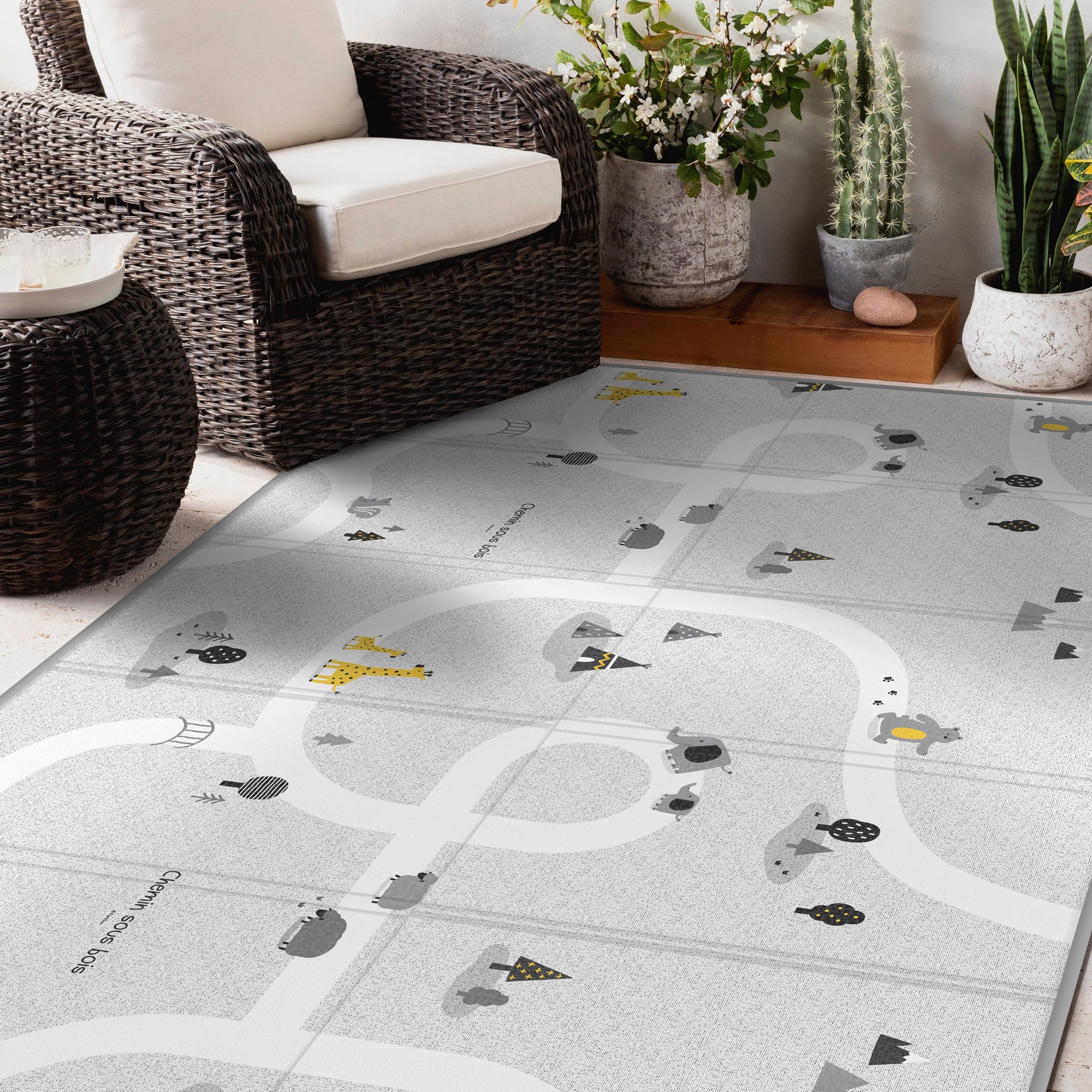 Игровой коврик складной PARKLON Sillky Portable Новые тропинки - фото 10