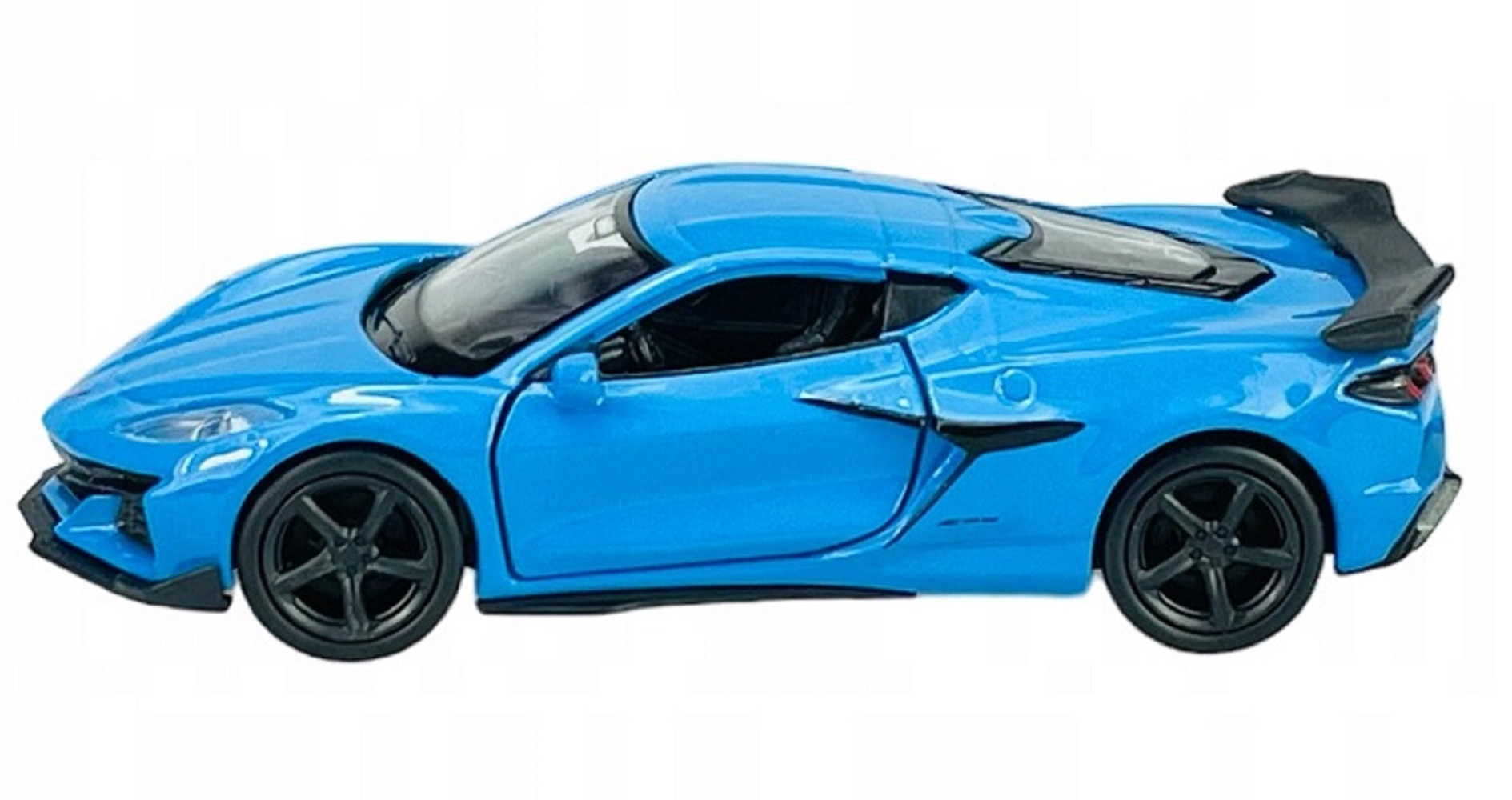 Автомобиль Welly Chevrolet Corvette Z06 2023 синий 1:38 43830W-BL - фото 1