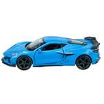 Автомобиль Welly Chevrolet Corvette Z06 2023 синий 1:38