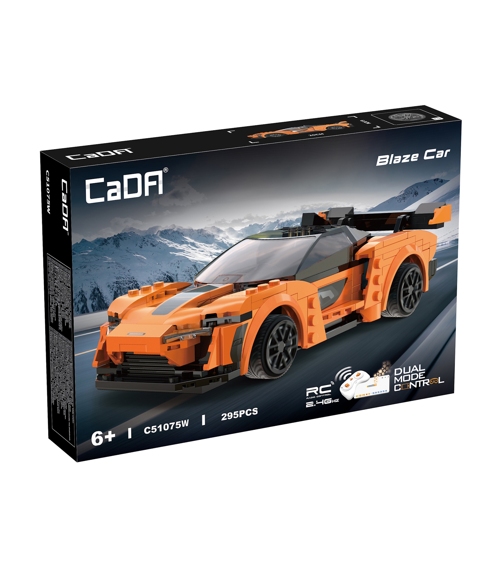 Конструктор CaDa Blaze car 295 дет. - фото 4