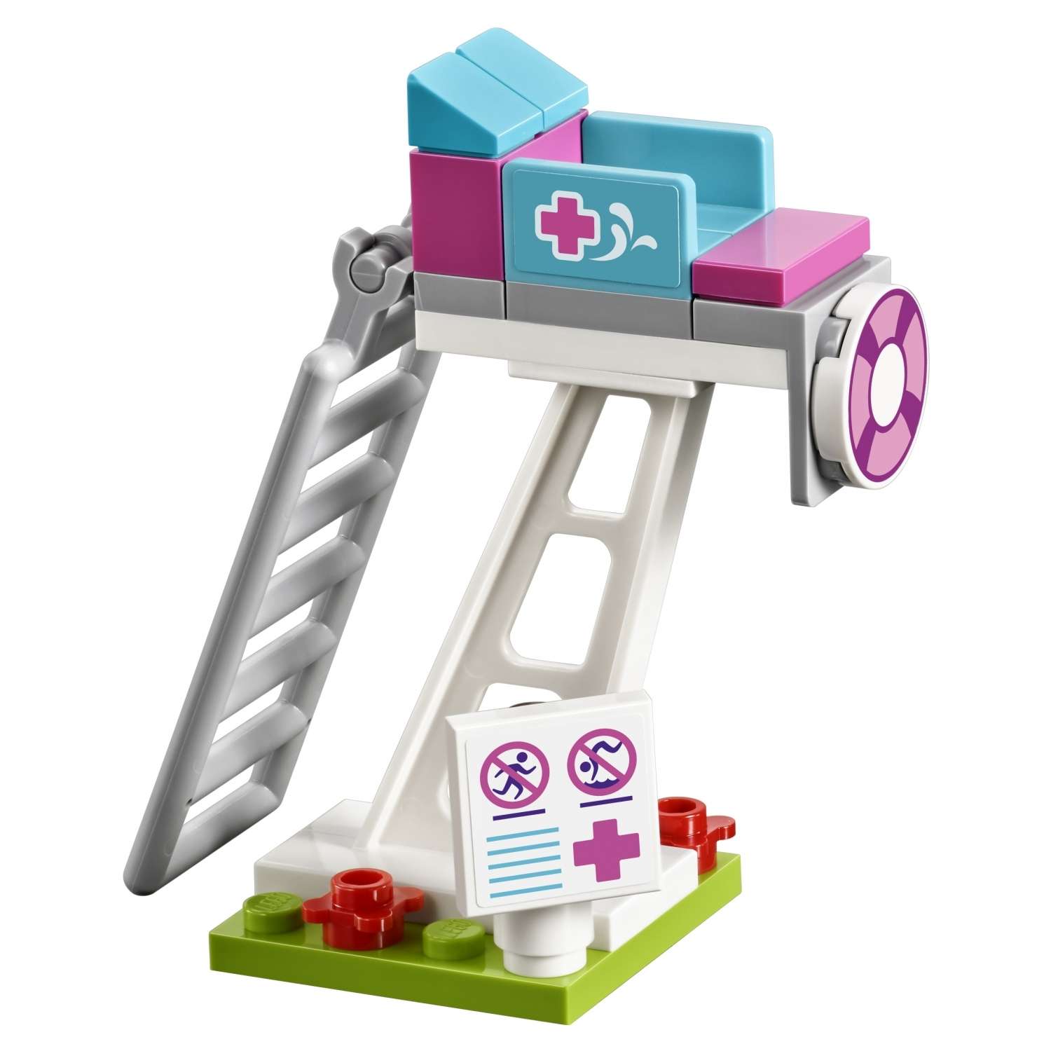 Конструктор LEGO Friends Летний бассейн блочный - фото 17