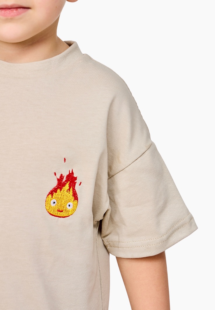 Футболка и шорты СODJAstore kalcifer_grafit-3 года-серый - фото 3